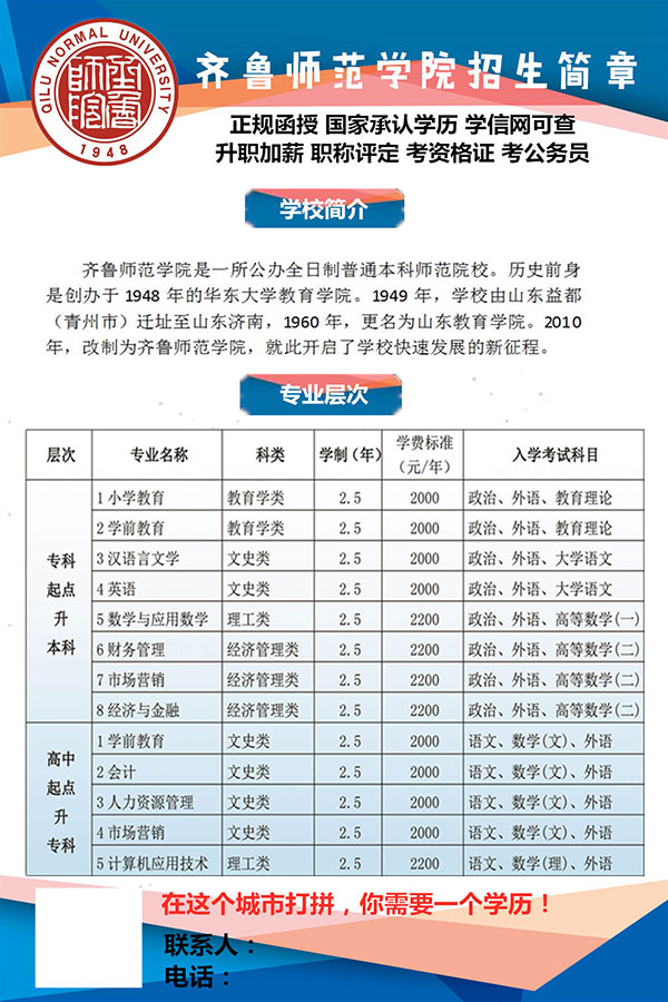 齊魯師范
